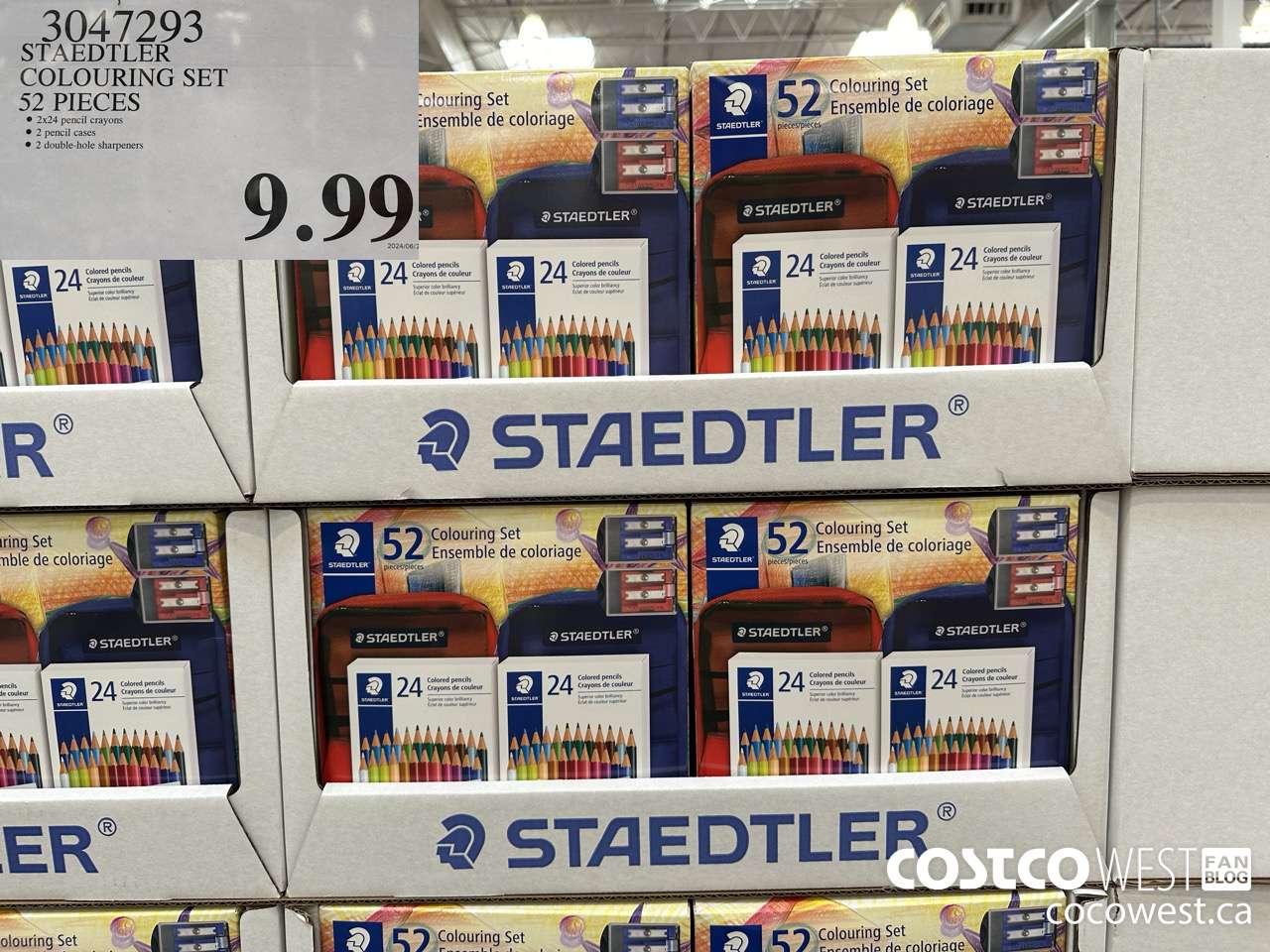 3047293 STAEDTLER COLOURING SET 52 PIECES $9.99