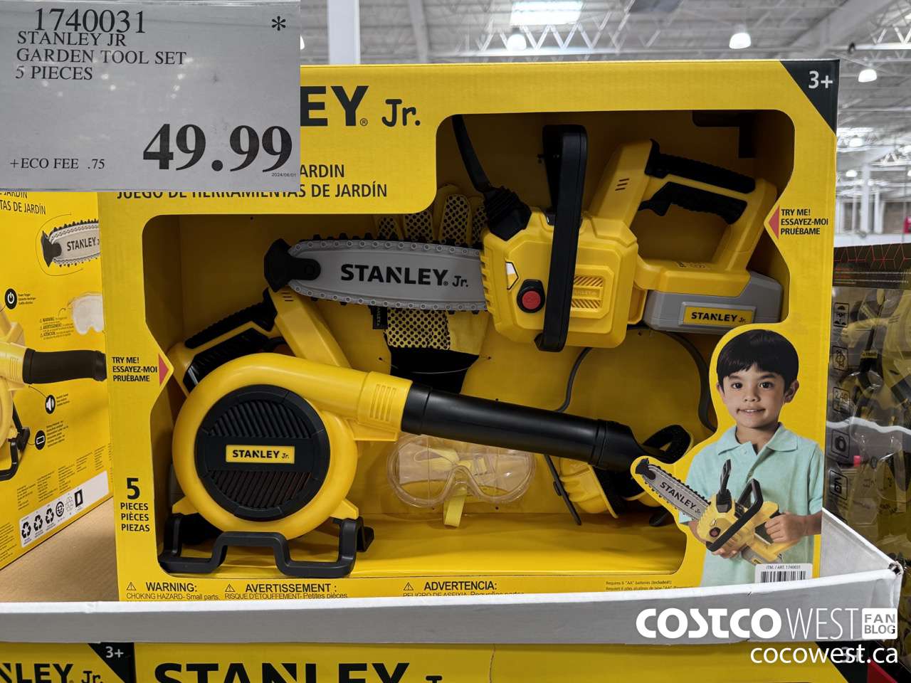 1740031 STANLEY JR GARDEN TOOL SET 5 PIECES $49.99