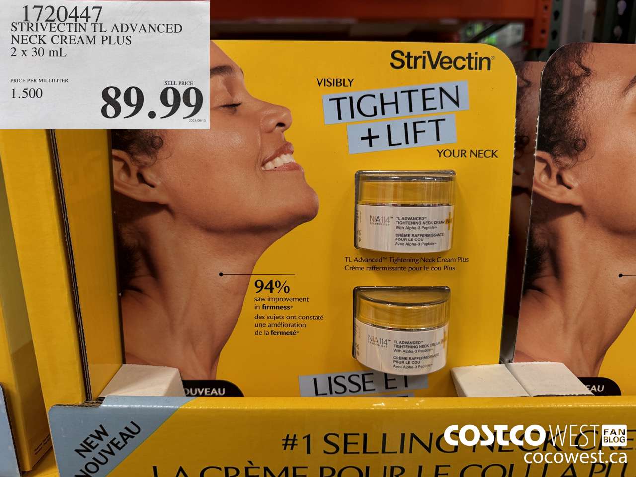 1720447 STIVECTIN TL ADVANCED NECK CREAM PLUS 2 X 30 ML $89.99