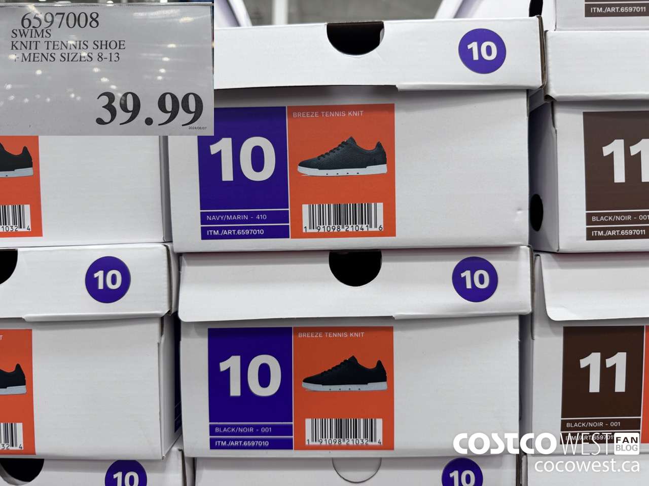 6597008 SWIMS KNIT TENNIS SHOE MENS SIZES 8-13 $39.99