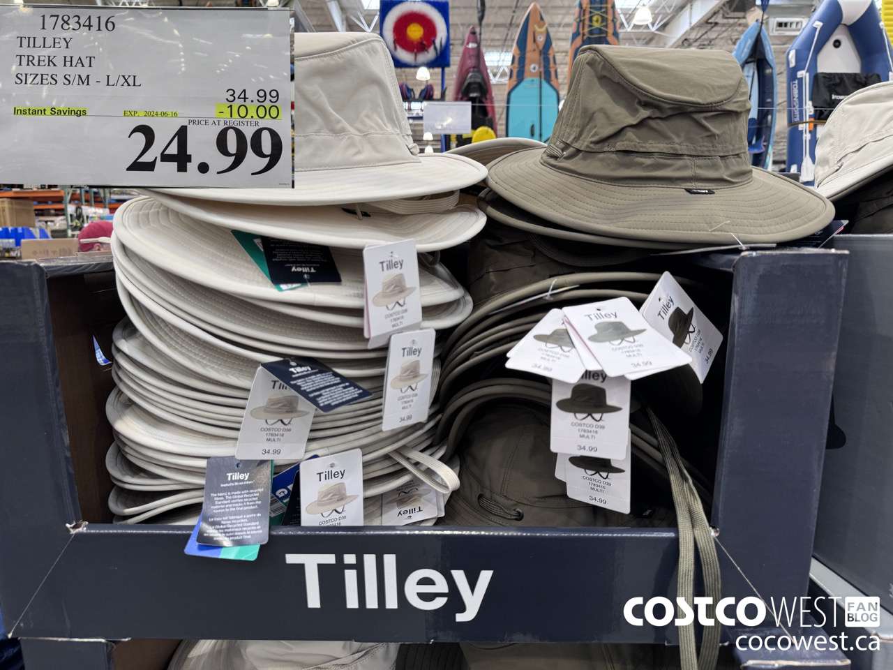 1783416 TILLEY TREK HAT SIZES S/M-L/XL ($10.00 INSTANT SAVINGS EXPIRES ON 2024-06-16) $24.99