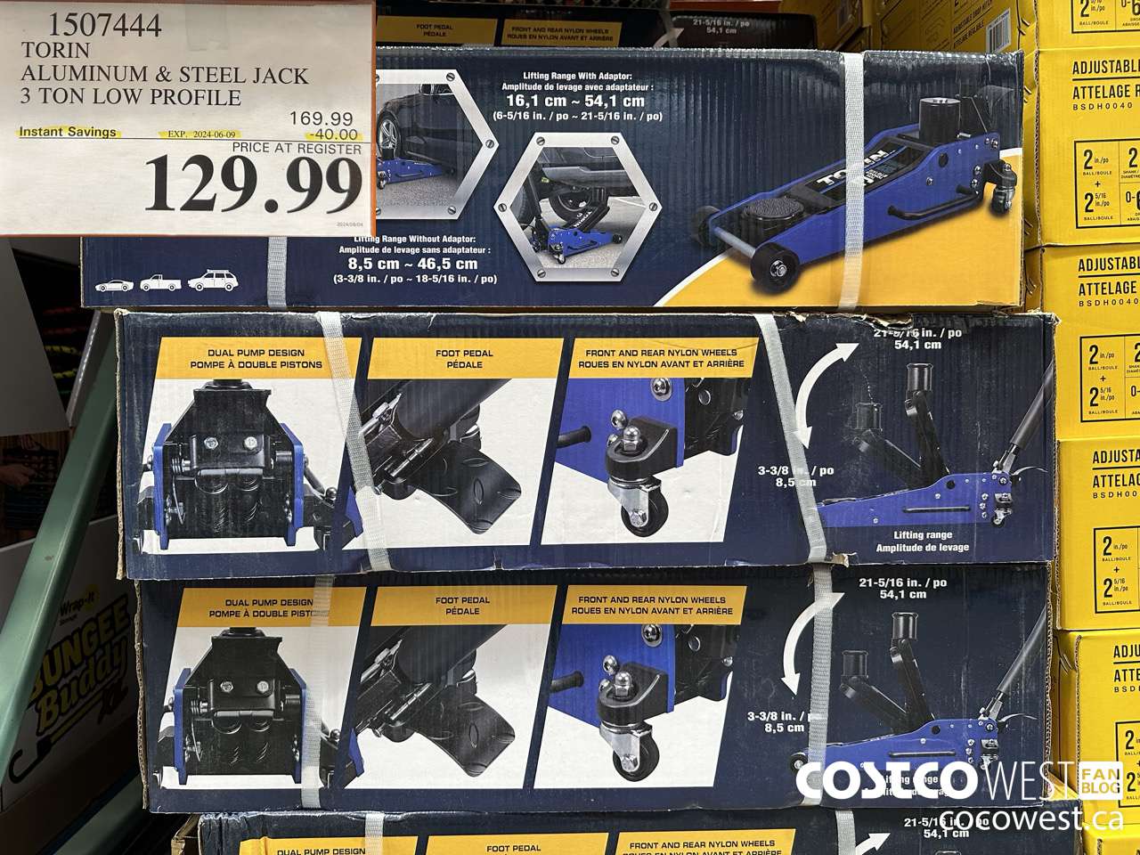 1507444 TORIN 3 TON HYBRID JACK LOW PROFILE ($40.00 INSTANT SAVINGS EXPIRES ON 2024-06-09) $129.99