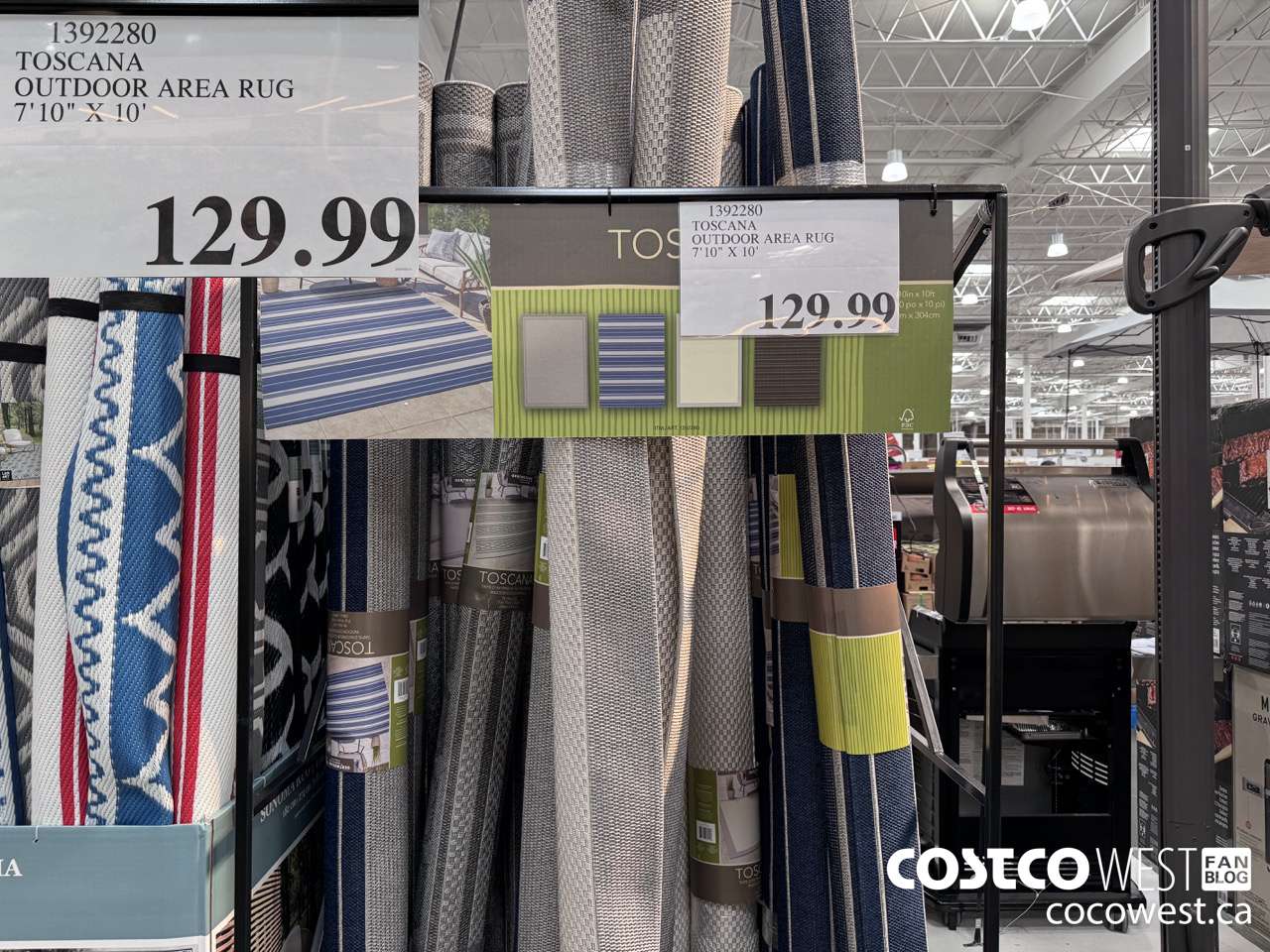 1392280 TOSCANA OUTDOOR AREA RUG 7'10