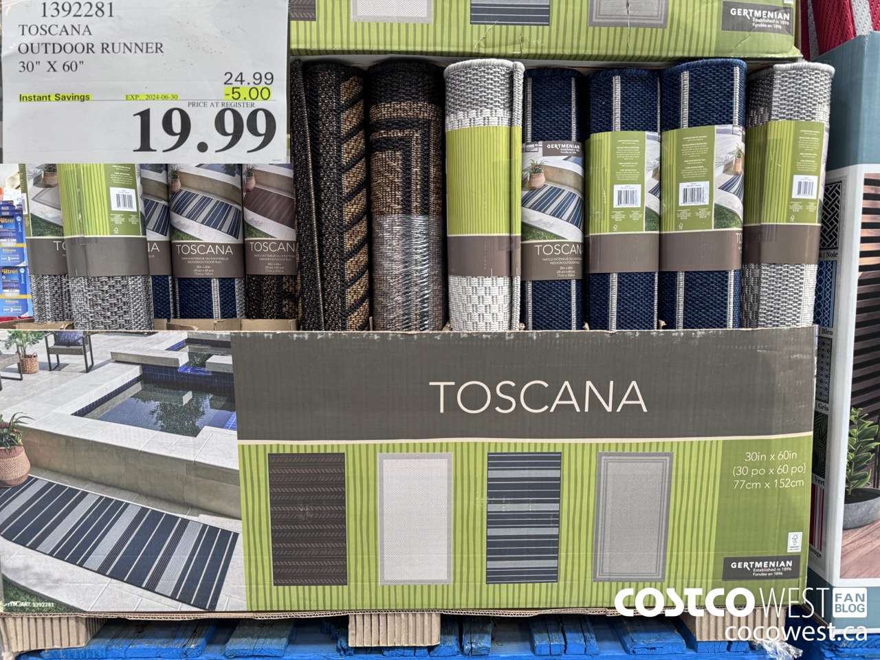 1392281 TOSCANA OUTDOOR RUG 30