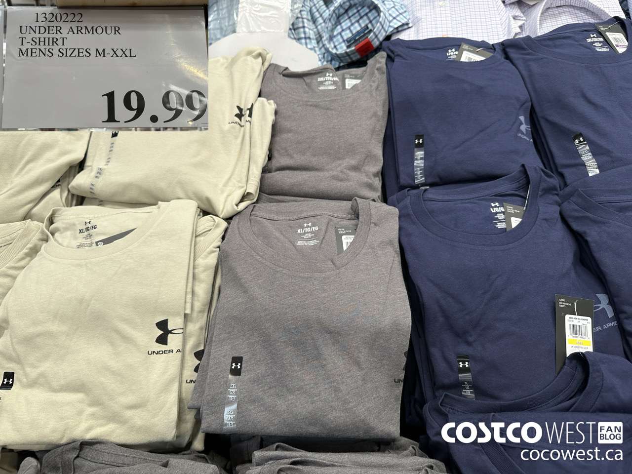 1320222 UNDER ARMOUR T-SHIRT MENS SIZES M-XXL $19.99