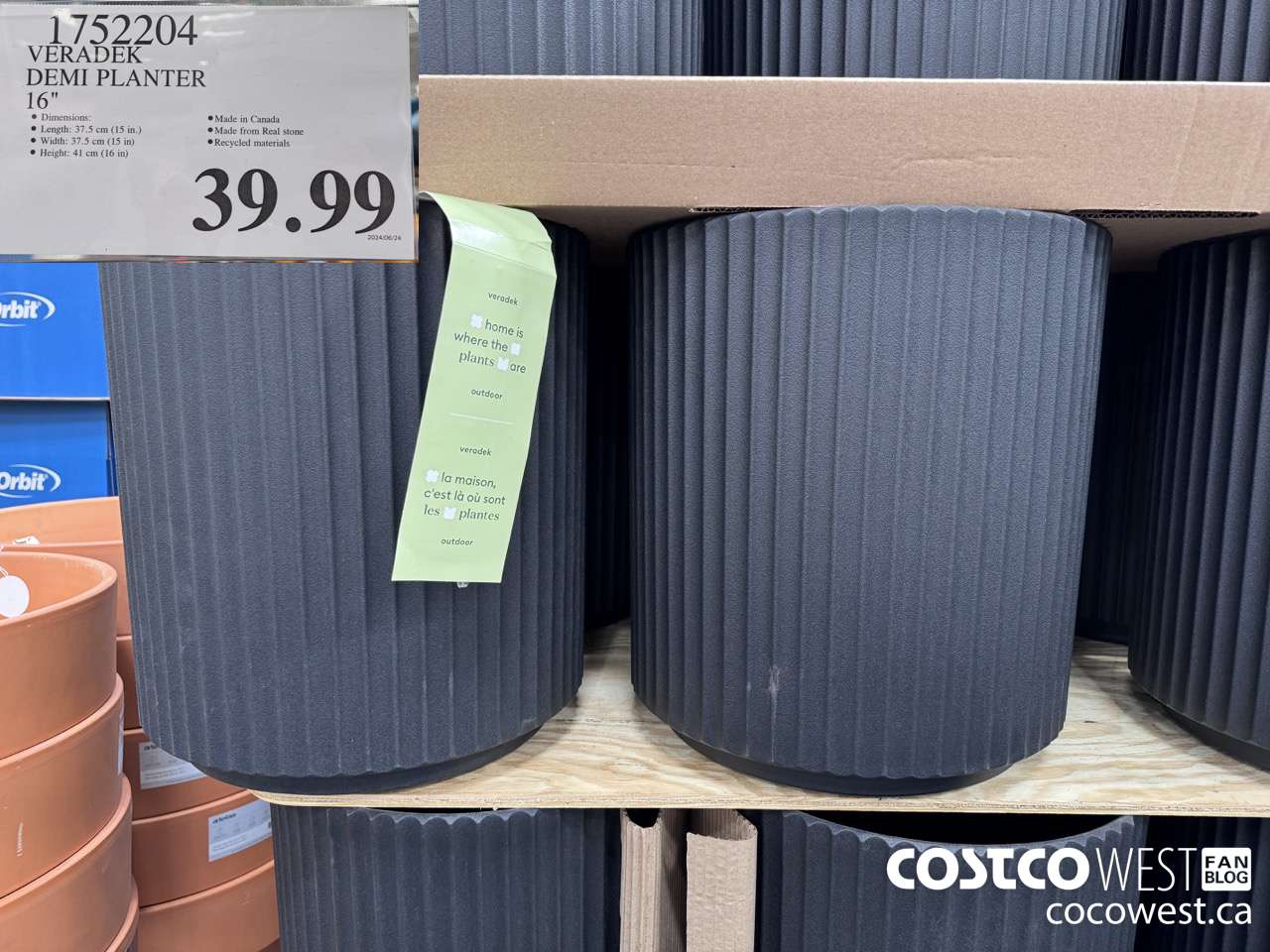 1752204 VERADEK DEMI PLANTER 16