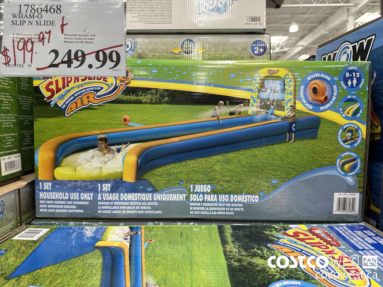 1786468 WHAM-O SLIP N SLIDE $199.97