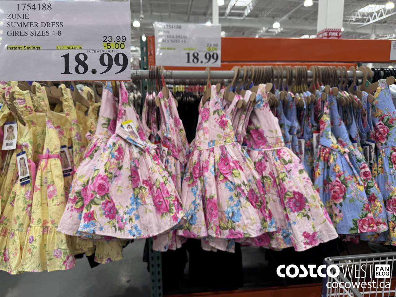 1754188 ZUNIE SUMMER DRESS GIRLS SIZES 4-8 ($5.00 INSTANT SAVINGS EXPIRES ON 2024-06-16) $18.99