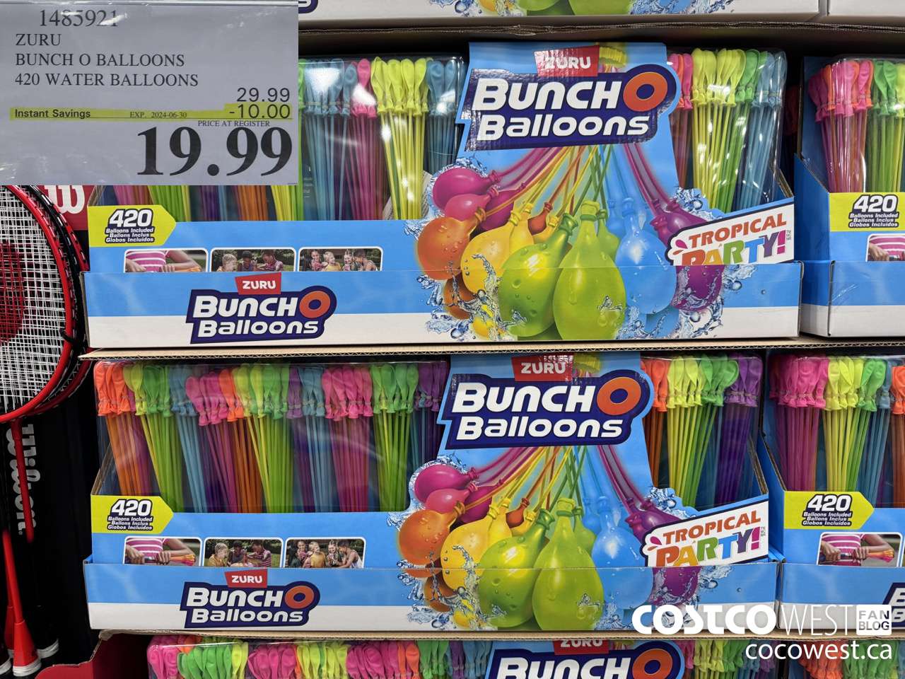 1485921 ZURU BUNCH O BALLOONS 420 WATER BALLOONS ($10.00 INSTANT SAVINGS EXPIRES ON 2024-06-30) $19.99