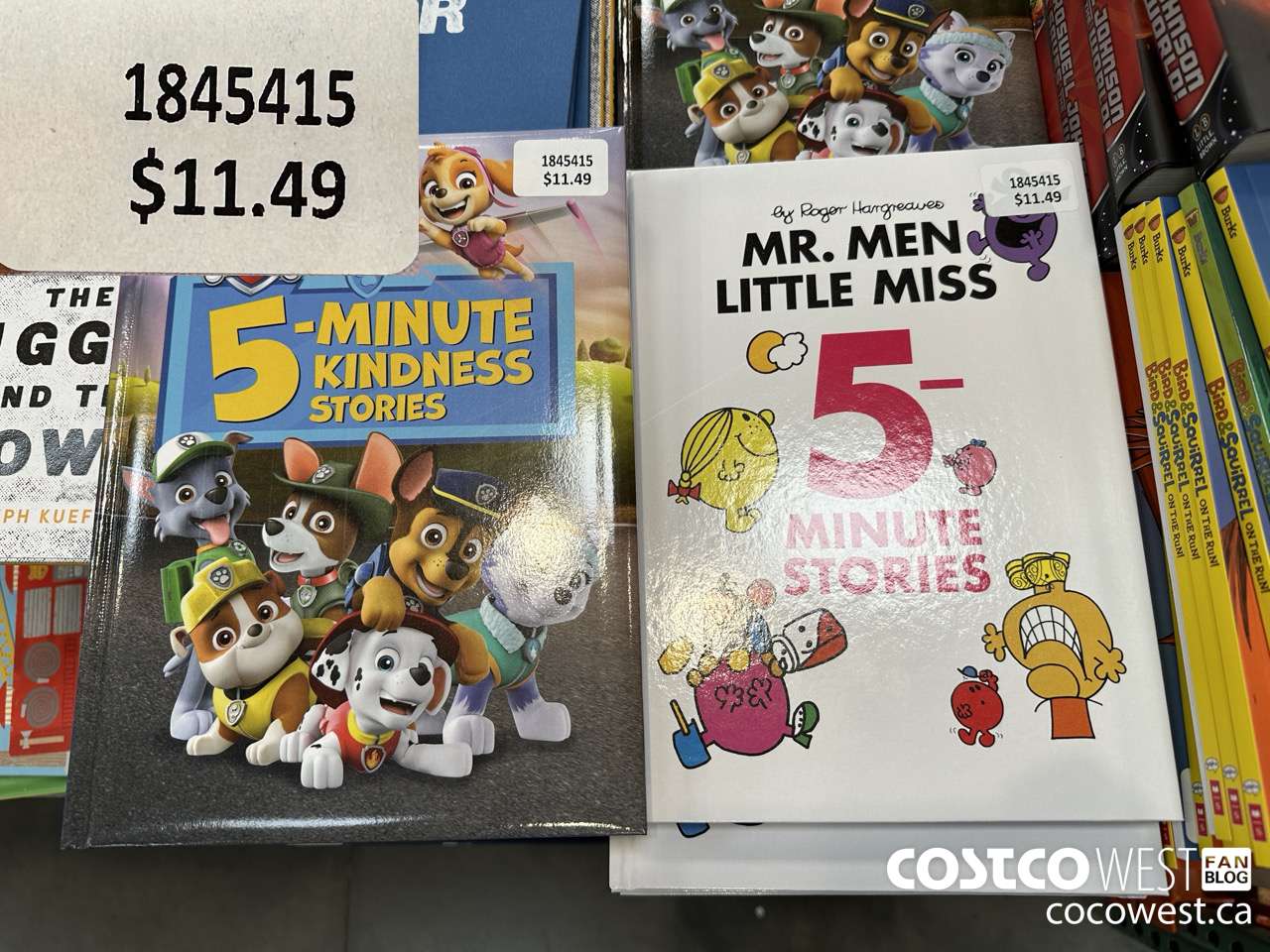 1845415 5-MINUTE STORIES $11.49