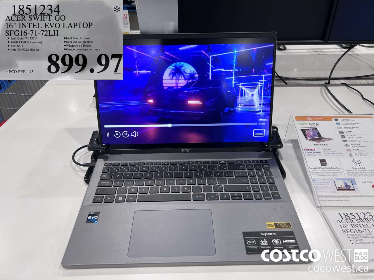 1851234 ACER SWIFT GO 16