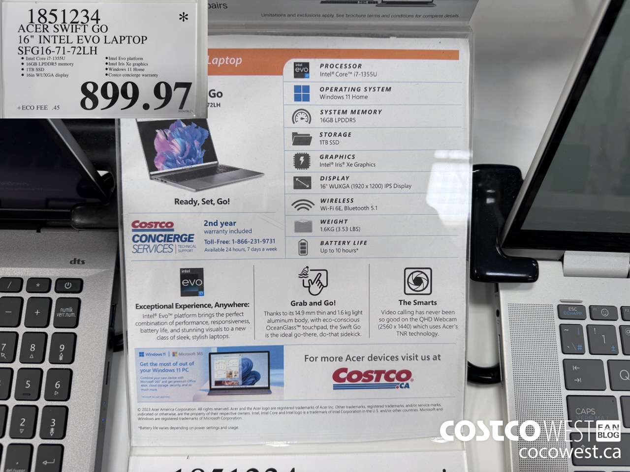 1851234 ACER SWIFT GO 16