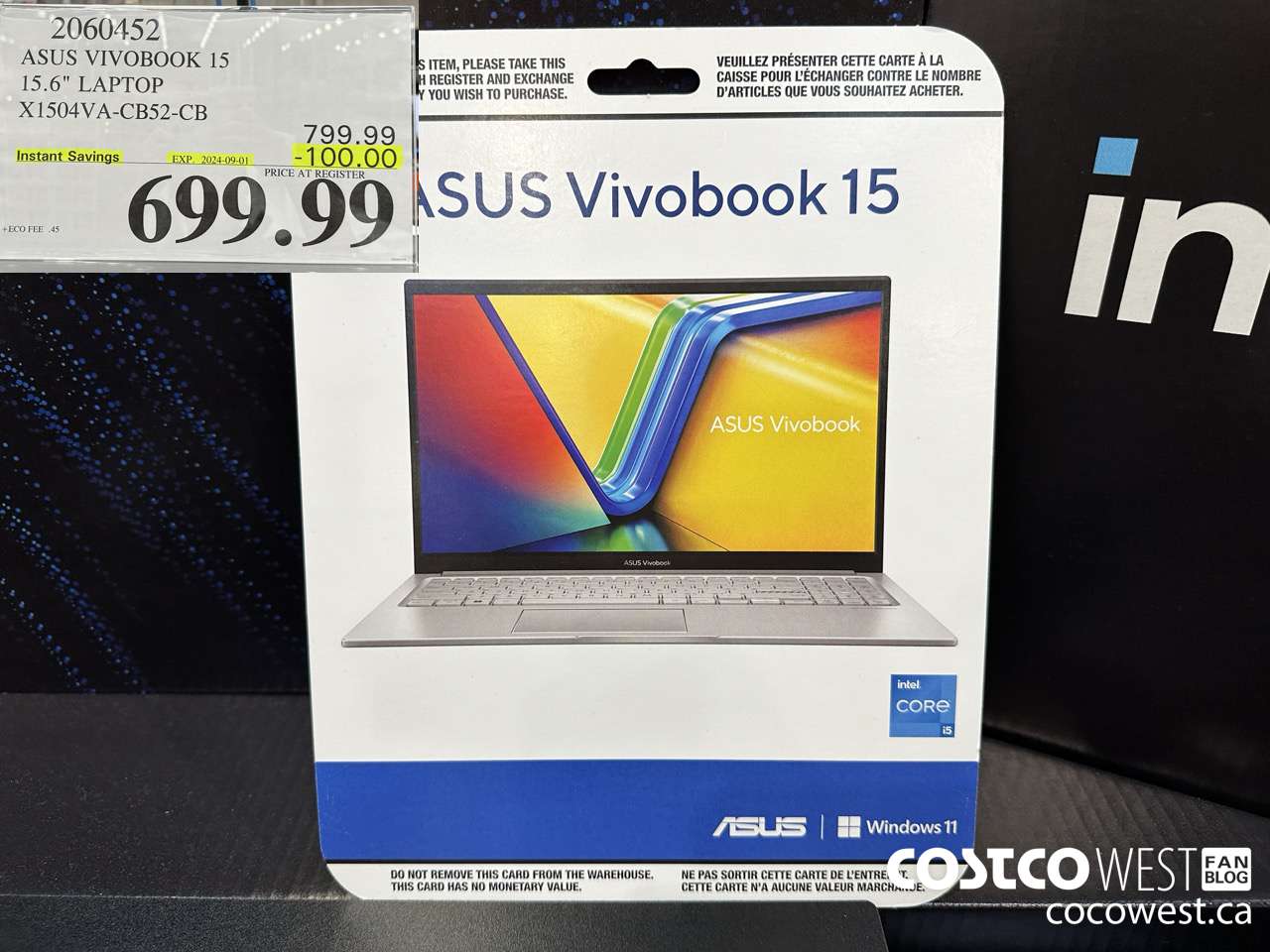 2060452 ASUS VIVOBOOK 15 15.6