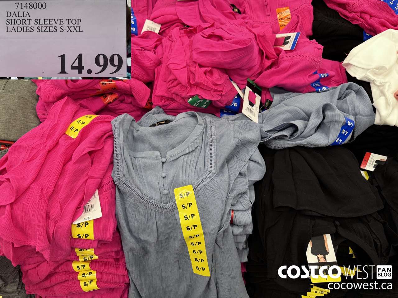 7148000 DALIA SHORT SLEEVE TOP LADIES SIZES S-XXL $14.99