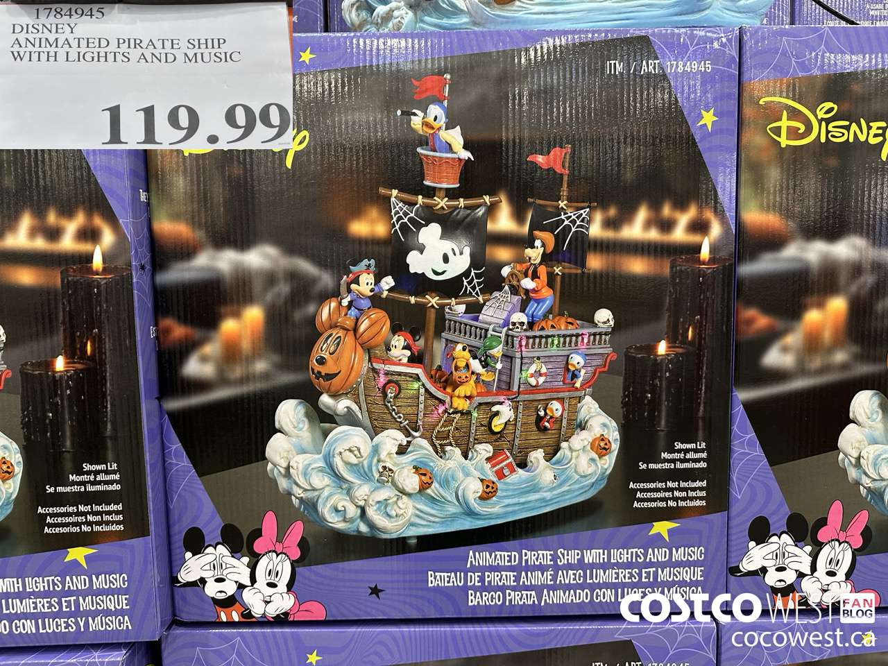 1784945 DISNEY ANIMATED PIRATE SHIP WITH LIGHTS AND MUSIC $119.99