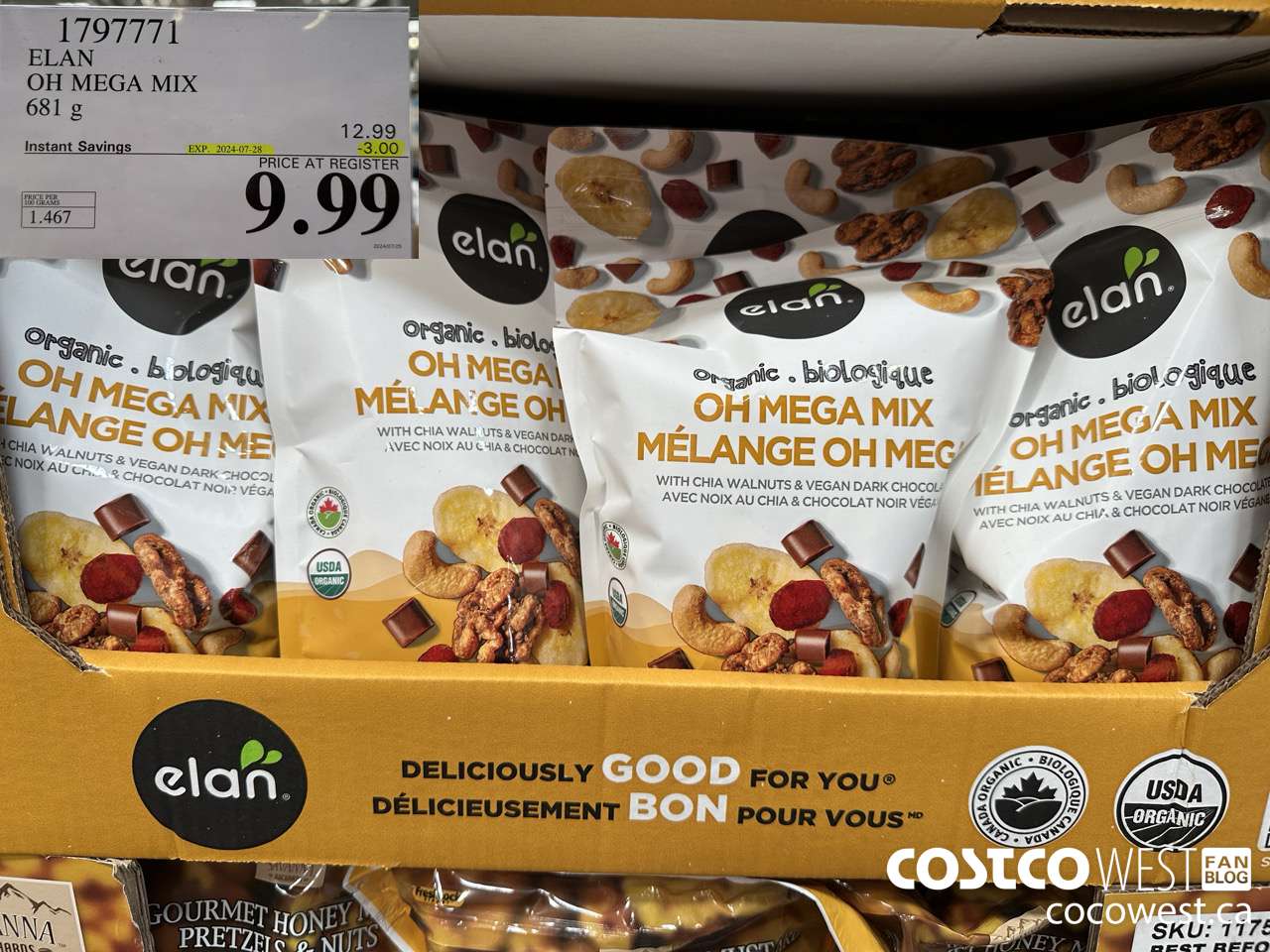 1797771 ELAN OH MEGA MIX 681G ($3.00 INSTANT SAVINGS EXPIRES ON 2024-07-28) $9.99