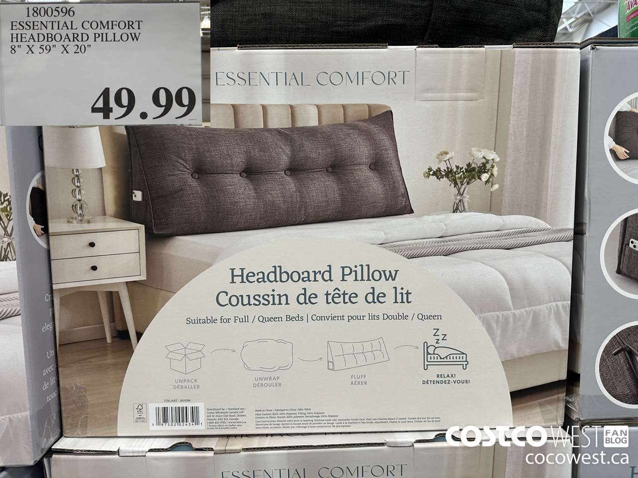 1800596 ESSENTIAL COMFORT HEADBOARD PILLOW 8