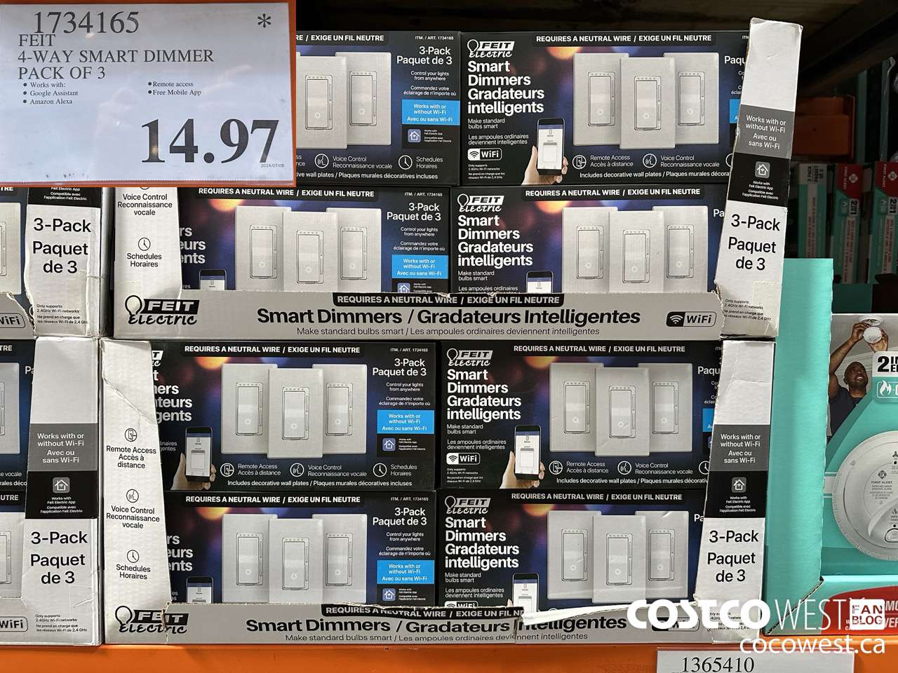 1734165 FEIT SMART DIMMER 3PK $14.97