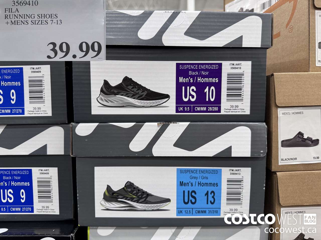 3569410 FILA RUNNING SHOES MENS SIZES 7-13 $39.99