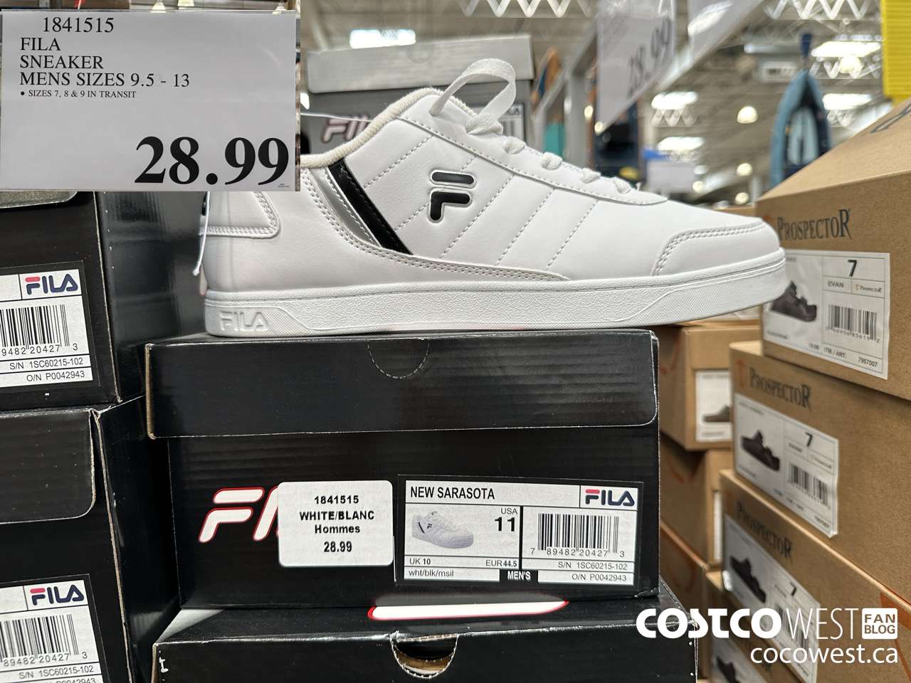 1841515 FILA SNEAKER MENS SIZES 9.5-13 $28.99