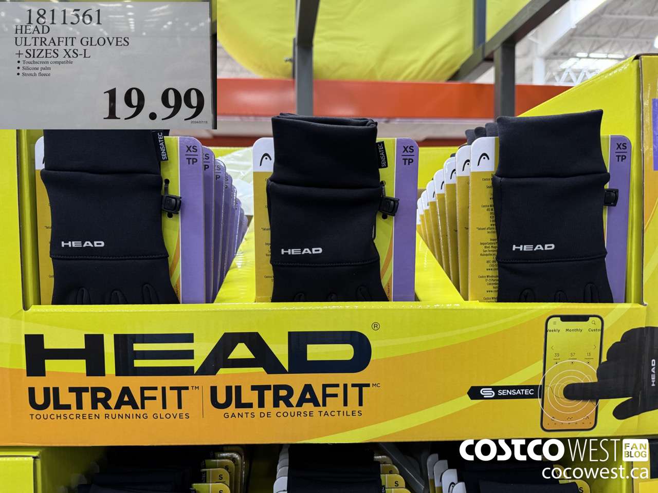 1811561 HEAD ULTRAFIT GLOVES SIZES XS-L $19.99