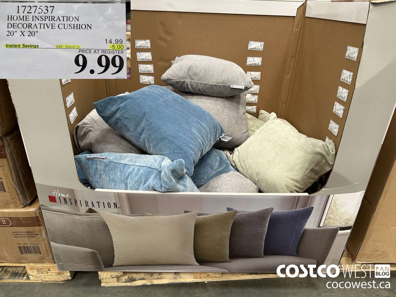 1727537 HOME INSPIRATION DECORATIVE CUSHION 20