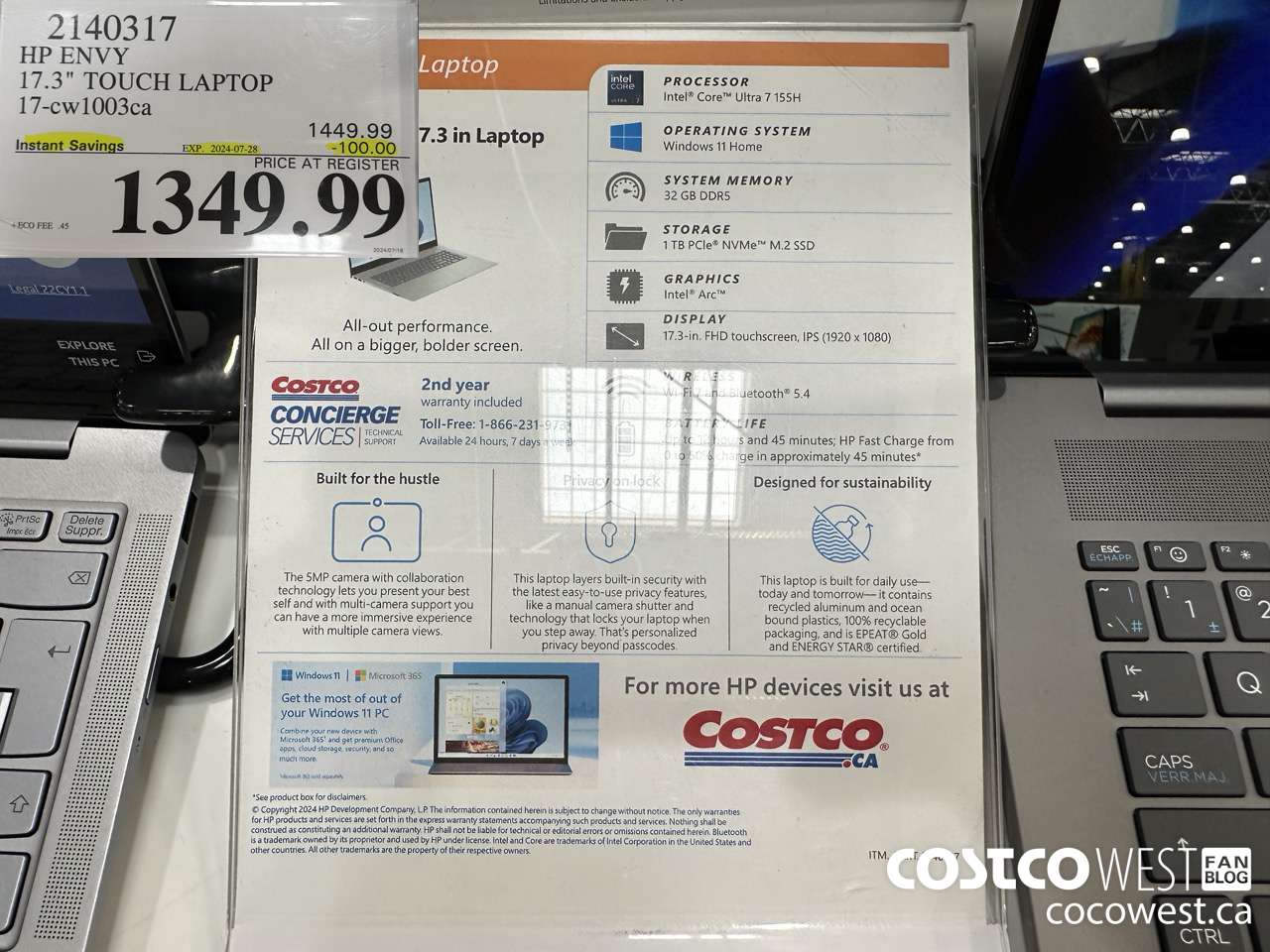2140317 HP ENVY 17.3