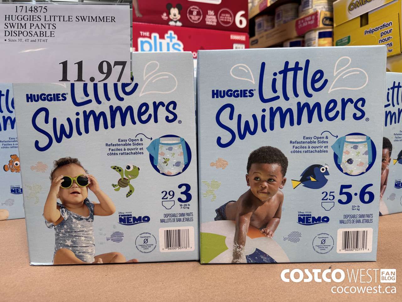 1714875 HUGGIES LITTLE SWIMMER SWIM PANTS DISPOSABLE $11.97