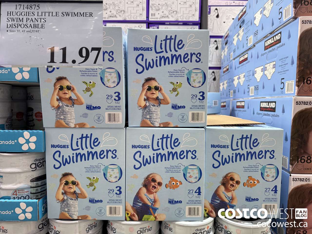 1714875 HUGGIES LITTLE SWIMMER SWIM PANTS DISPOSABLE $11.97