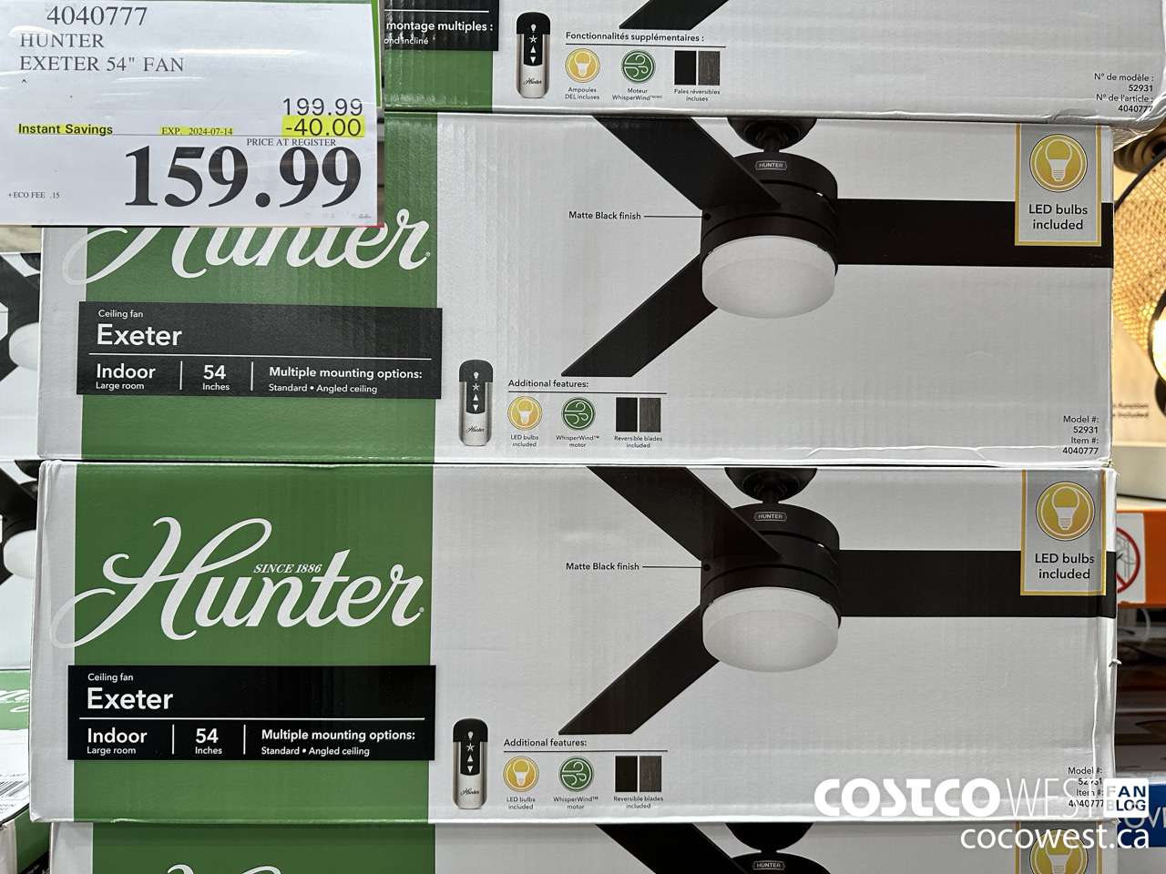 4040777 HUNTER EXETER 54