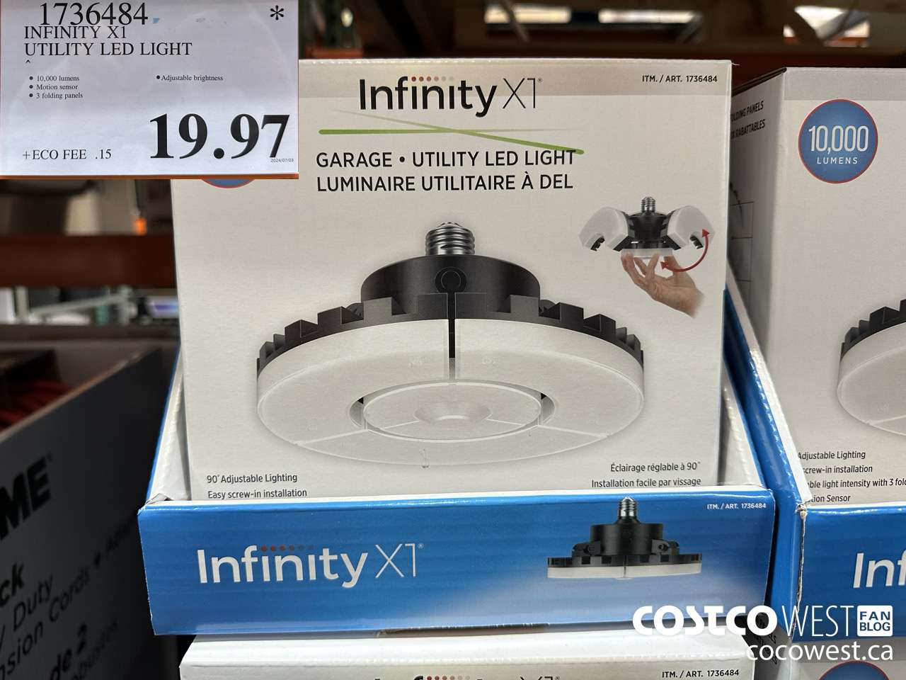 1736484 INFINITY X1 UTILITY LED LIGHT $19.97