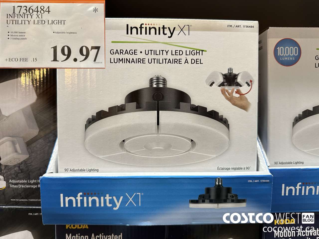 1736484 INFINITY X1 UTILITY LED LIGHT $19.97