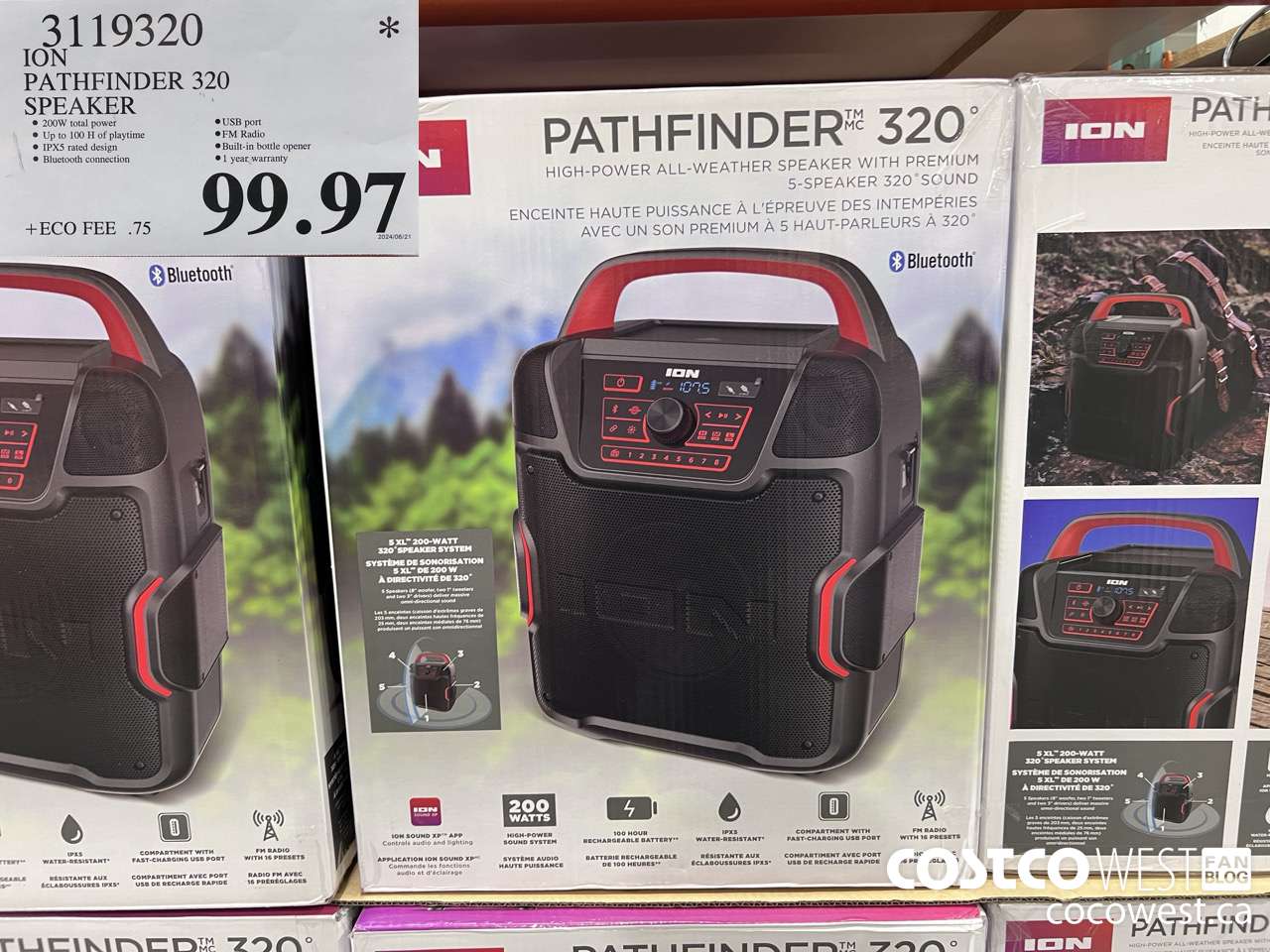 3119320 ION PATHFINDER 320 SPEAKER $99.97