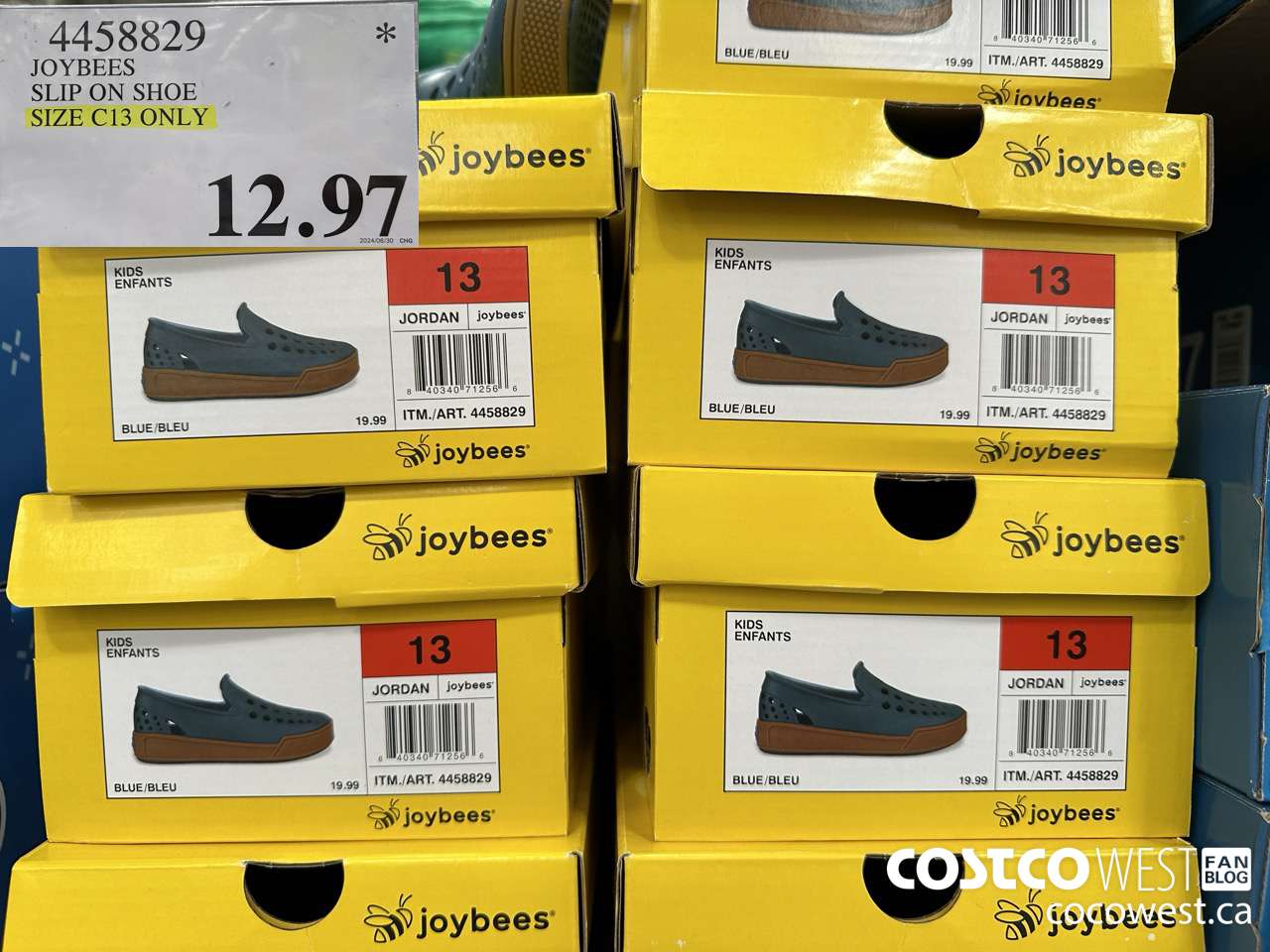 4458829 JOYBEES SKIP ON SHOE SIZE C13 ONLY $12.97