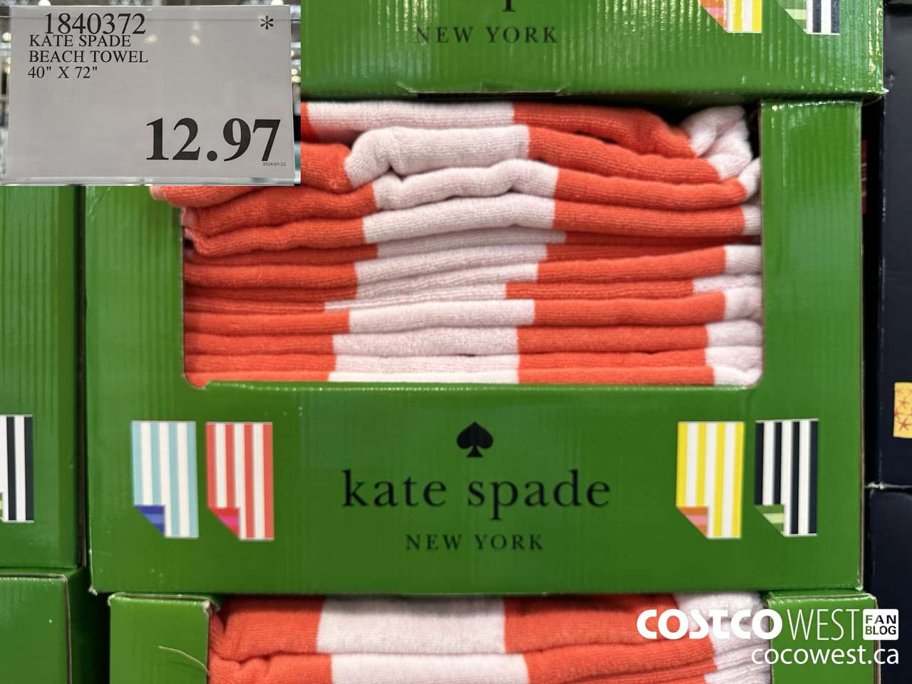 1840372 KATE SPADE BEACH TOWEL 40