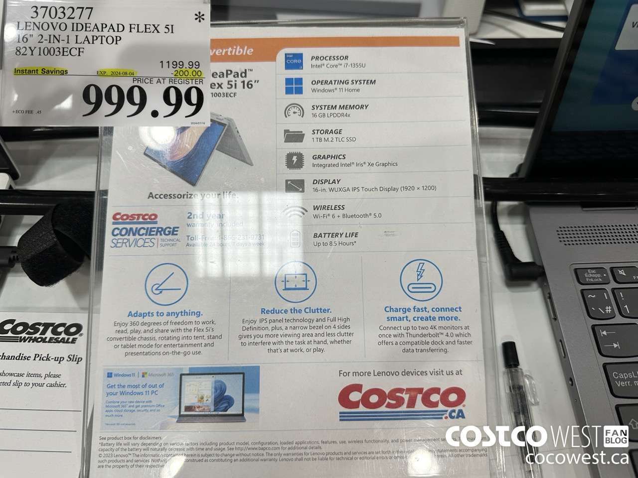 3703277 LENOVO IDEAPAD FLEX 5I 16