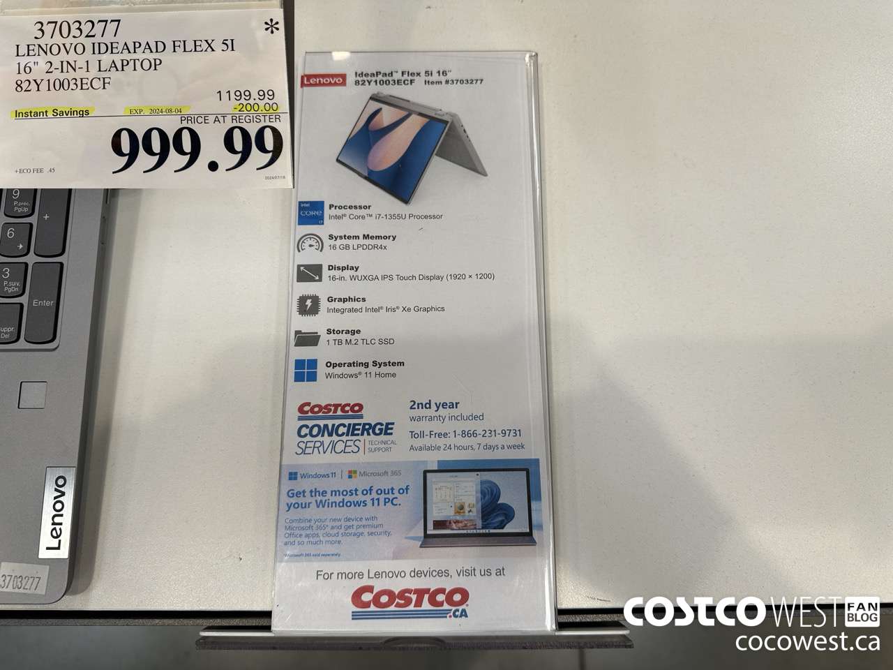 3703277 LENOVO IDEAPAD FLEX 5I 16