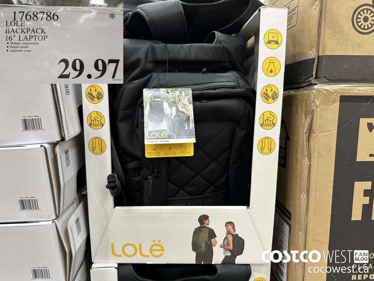 1768786 LOLE BACKPACK 16
