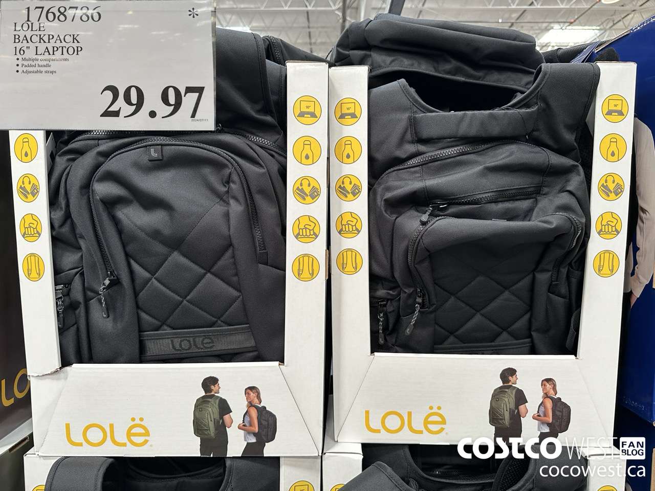 1768786 LOLE BACKPACK 16