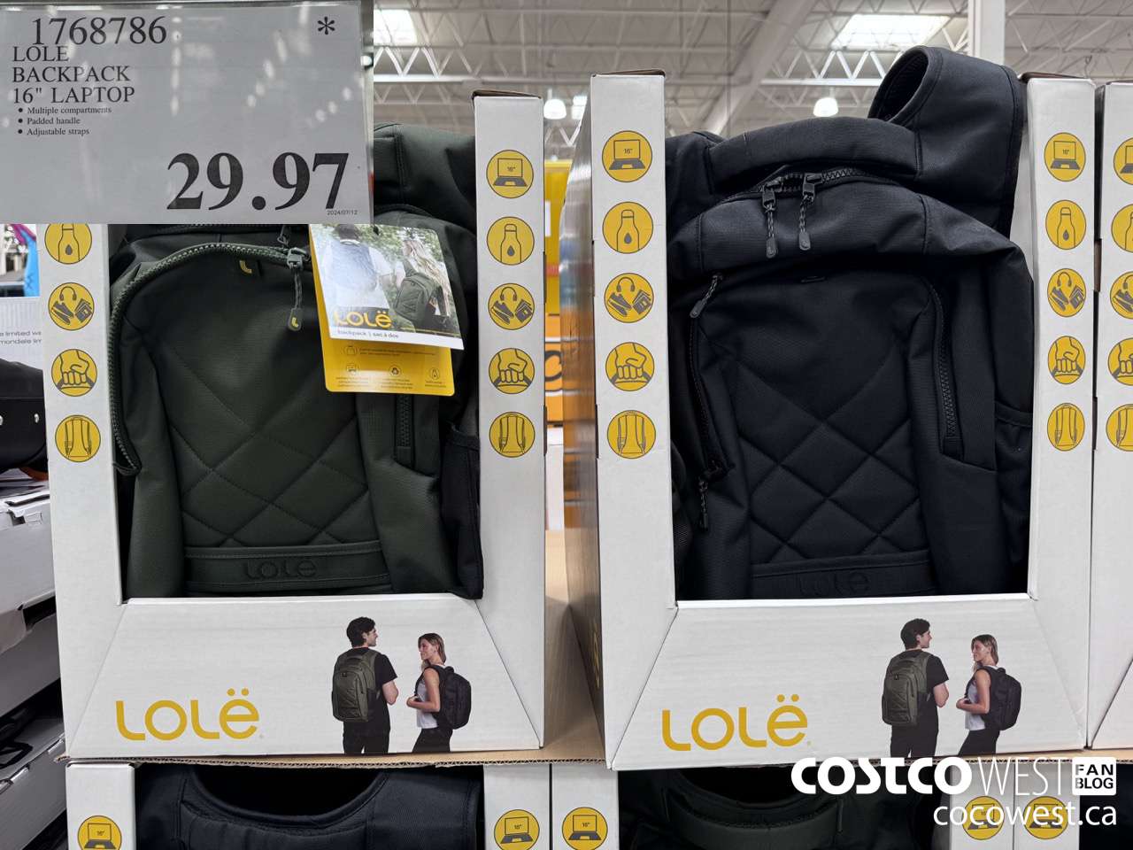 1768786 LOLE BACKPACK 16