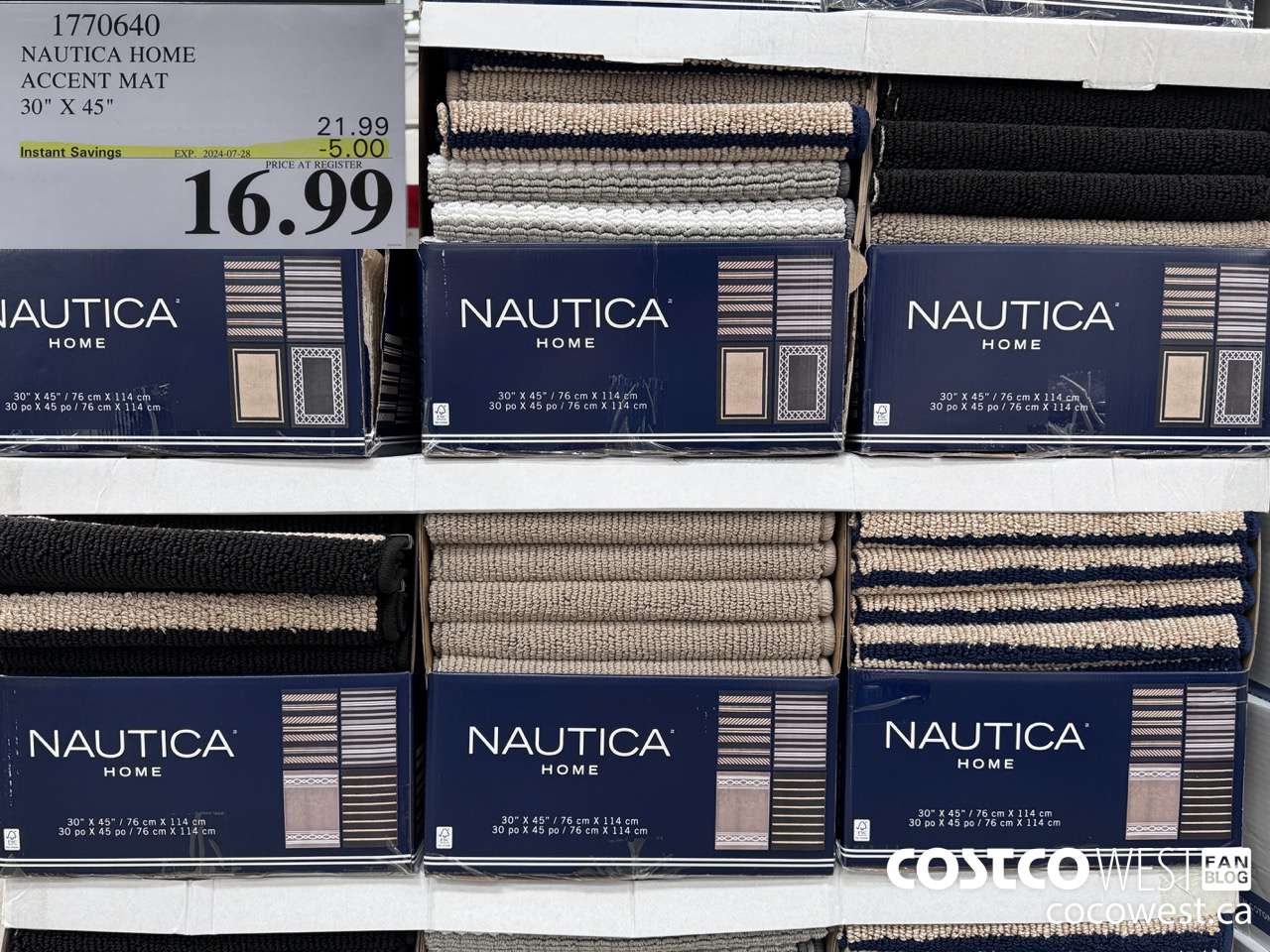 1770640 NAUTICA HOME ACCENT MAT 30