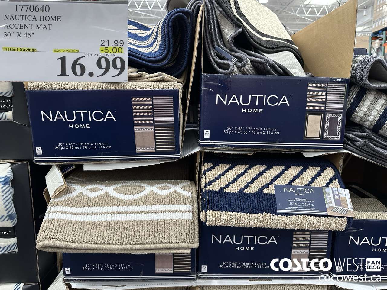 1770640 NAUTICA HOME ACCENT MAT 30