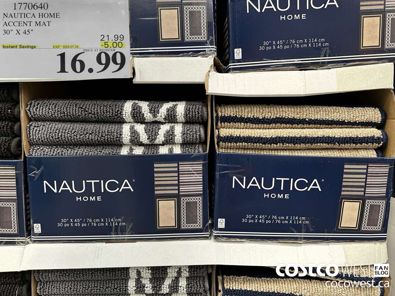 1770640 NAUTICA HOME ACCENT MAT 30