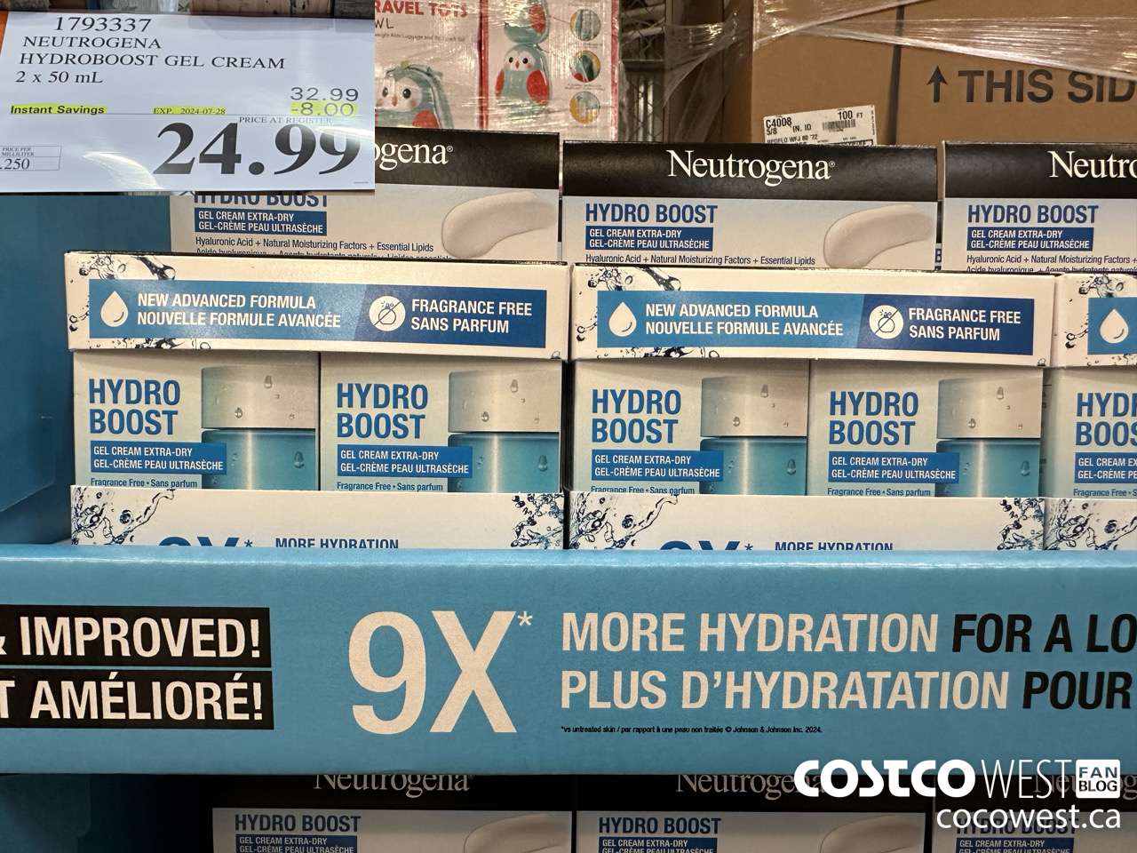 1793337 NEUTROGENA HYDROBOOST GEL CREAM 2 X 50 ML ($8.00 INSTANT SAVINGS EXPIRES ON 2024-07-28) $24.99