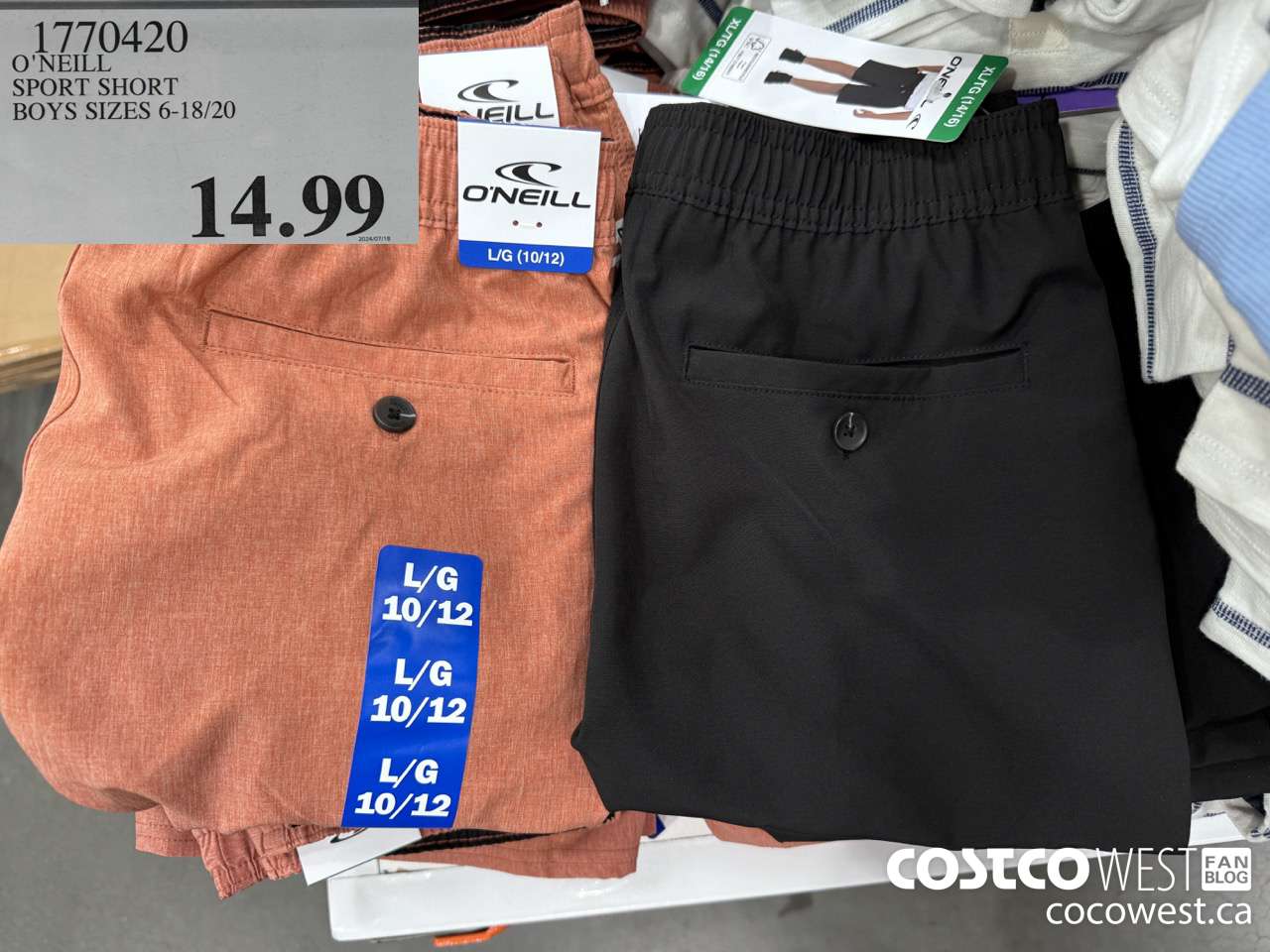 1770420 O'NEILL SPORT SHORT BOYS SIZES 6-18/20 $14.99