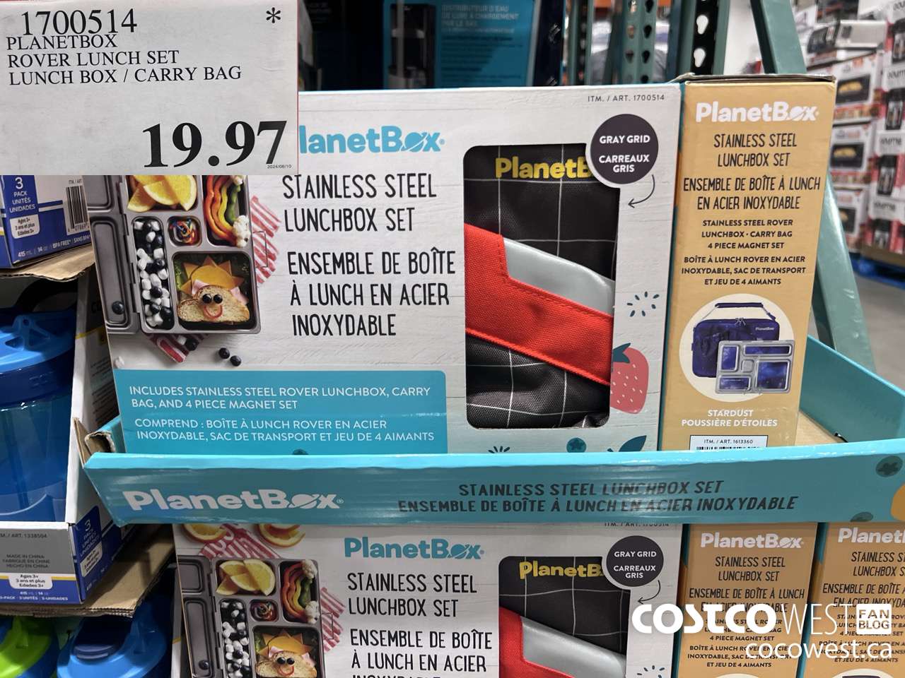 1700514 PLANETBOX ROVER LUNCH SET LUNCH BOX / CARRY BAG $19.97