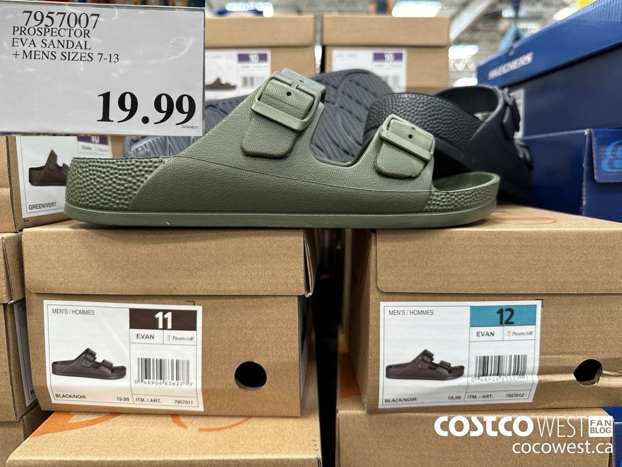 7957007 PROSPECTOR EVA SANDAL MENS SIZES 7-13 $19.99