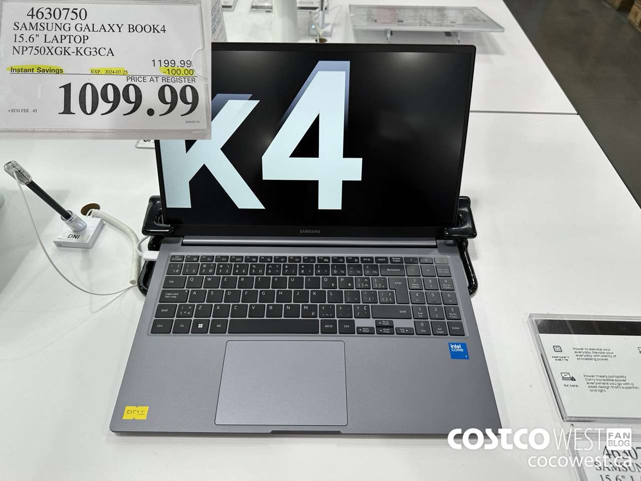 4630750 SAMSUNG GALAXY BOOK4 15.6