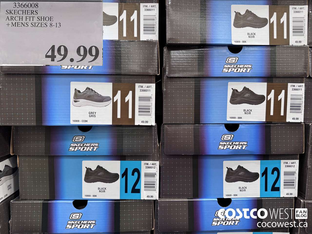 3366008 SKECHERS ARCH FIT SHOE MENS SIZES 8-13 $49.99