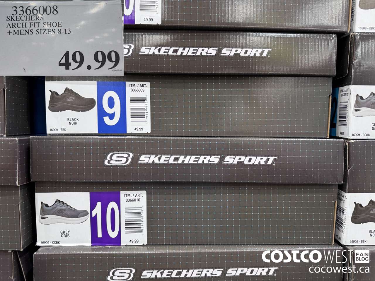 3366008 SKECHERS ARCH FIT SHOE MENS SIZES 8-13 $49.99